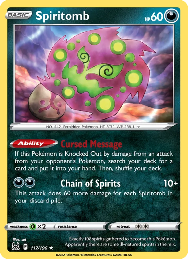 117 Spiritomb – Lost Origin