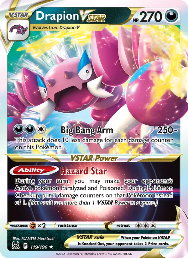 119 Drapion VSTAR – Lost Origin