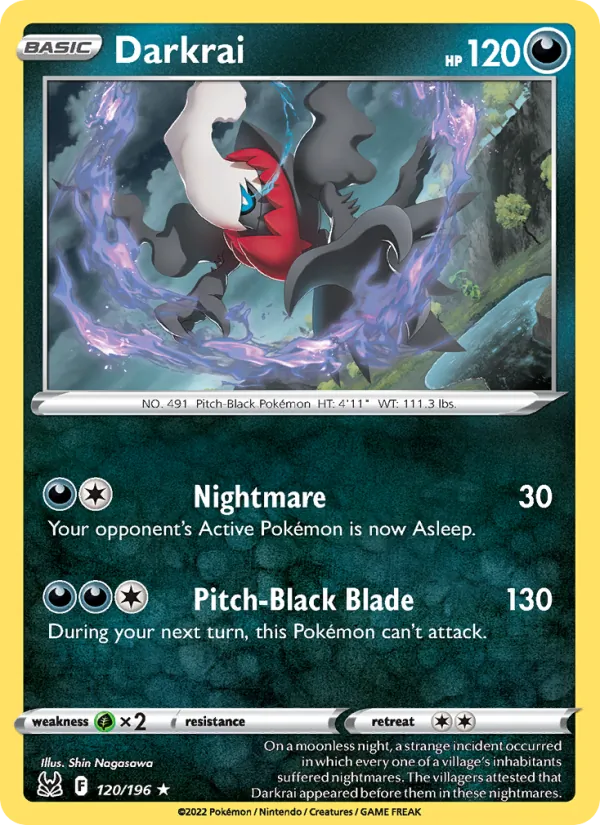 120 Darkrai – Lost Origin
