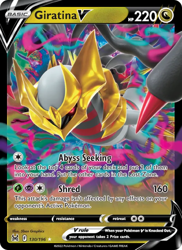 130 Giratina V – Lost Origin