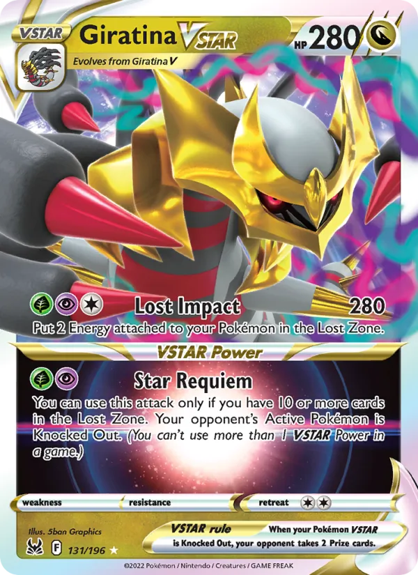 131 Giratina VSTAR – Lost Origin