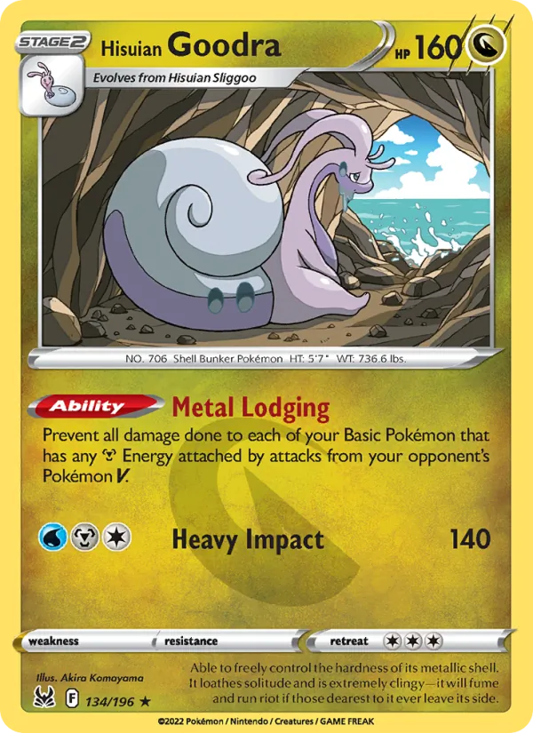 134 Hisuian Goodra – Lost Origin