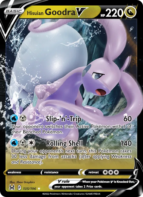 135 Hisuian Goodra V – Lost Origin