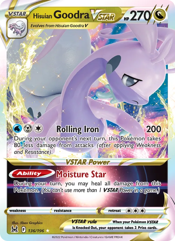 136 Hisuian Goodra VSTAR – Lost Origin