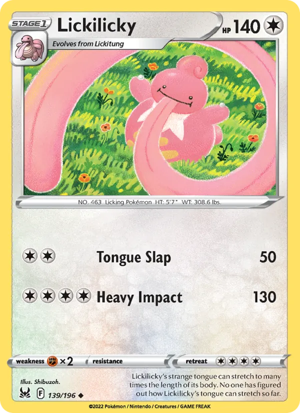 139 Lickilicky – Lost Origin