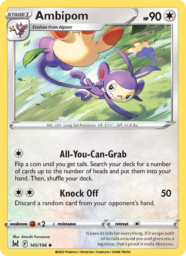 145 Ambipom – Lost Origin