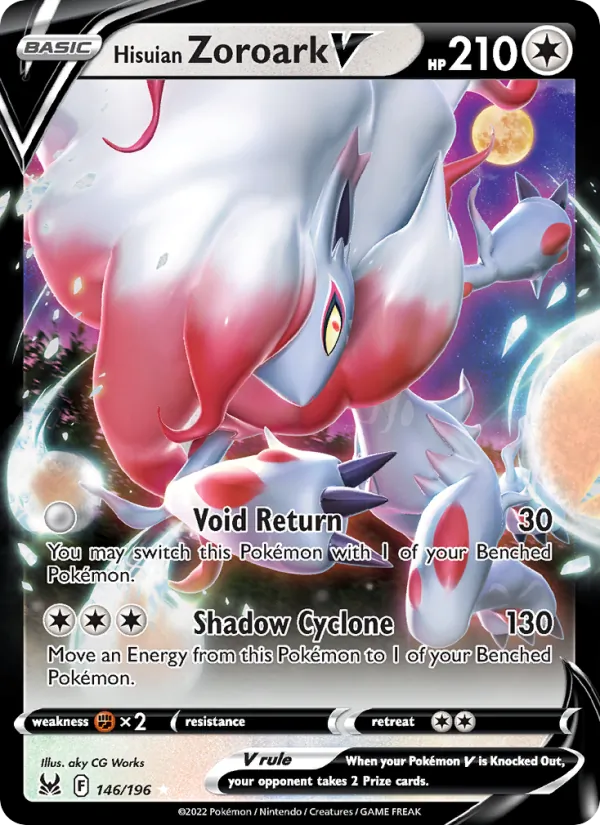 146 Hisuian Zoroark V – Lost Origin
