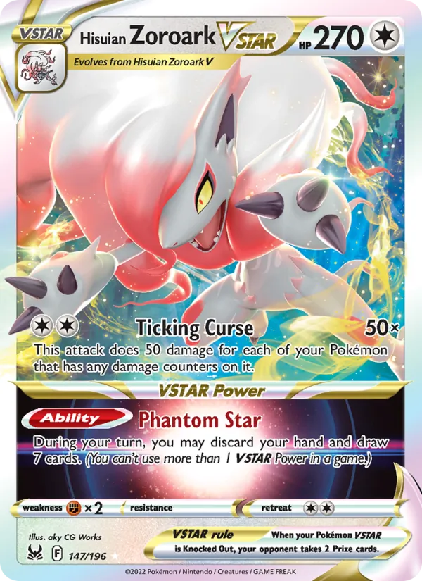 147 Hisuian Zoroark VSTAR – Lost Origin
