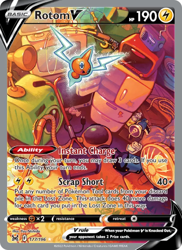 177 Rotom V – Lost Origin