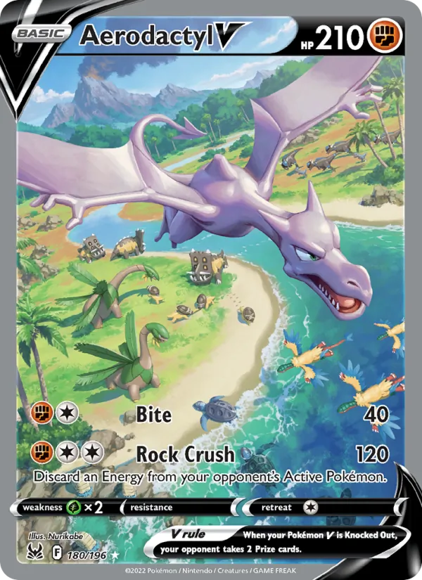 180 Aerodactyl V – Lost Origin