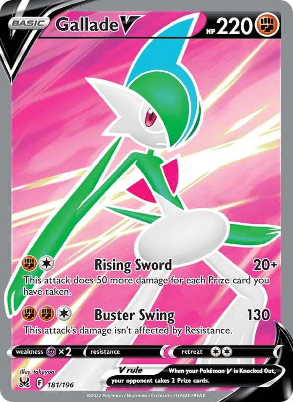 181 Gallade V – Lost Origin