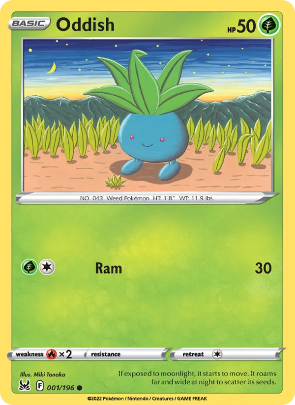 001-RH Oddish – Lost Origin