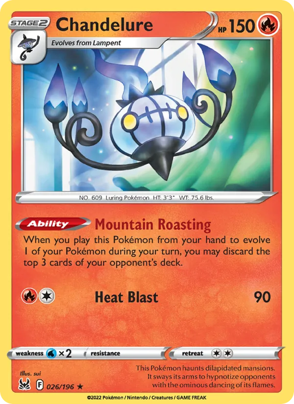 026-RH Chandelure – Lost Origin