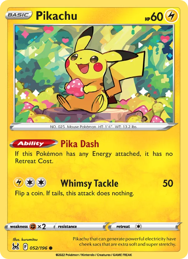 052-RH Pikachu – Lost Origin