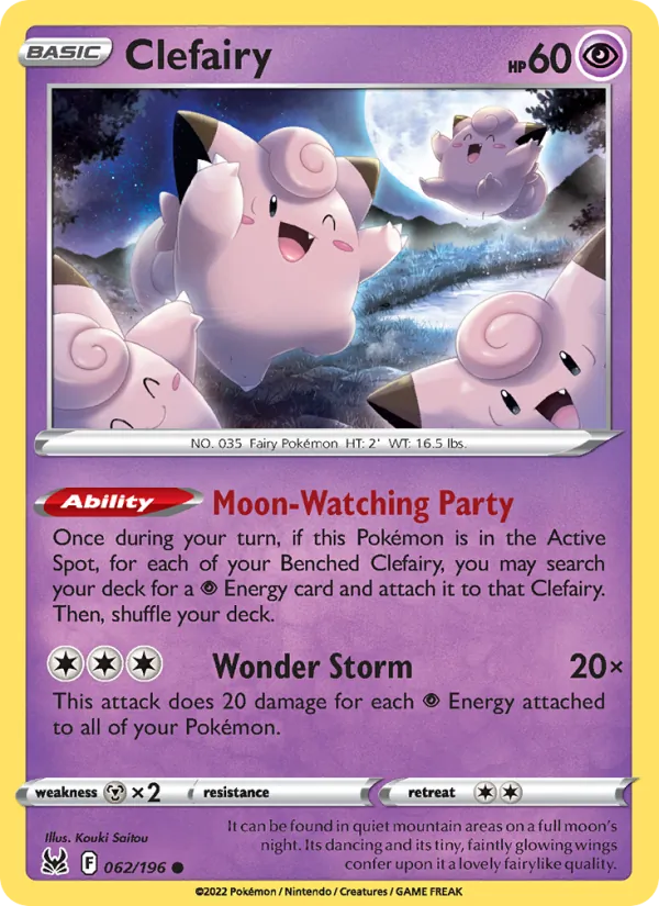 062-RH Clefairy – Lost Origin
