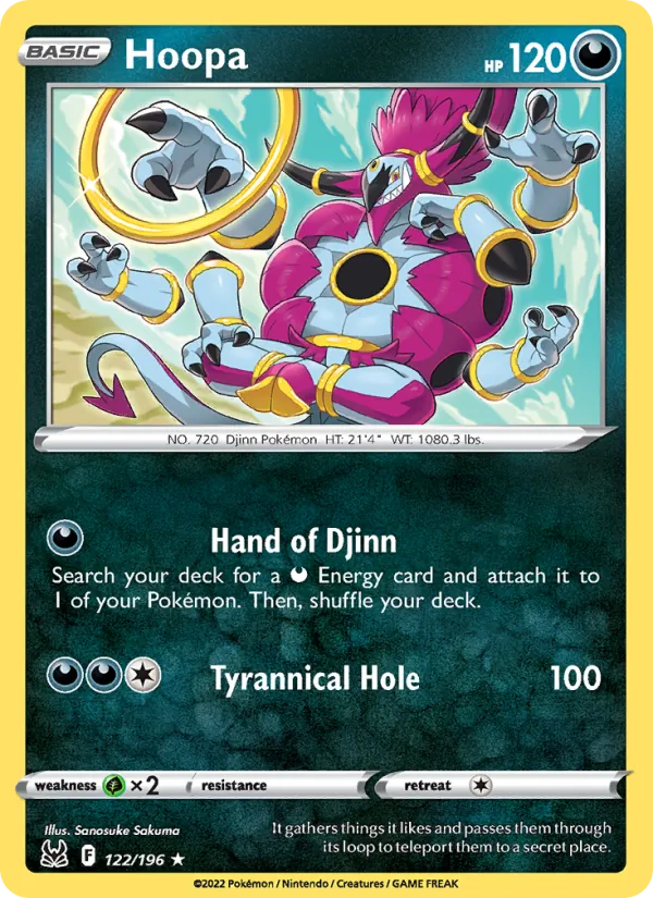 122-RH Hoopa – Lost Origin