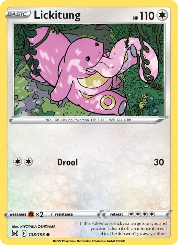 138-RH Lickitung – Lost Origin