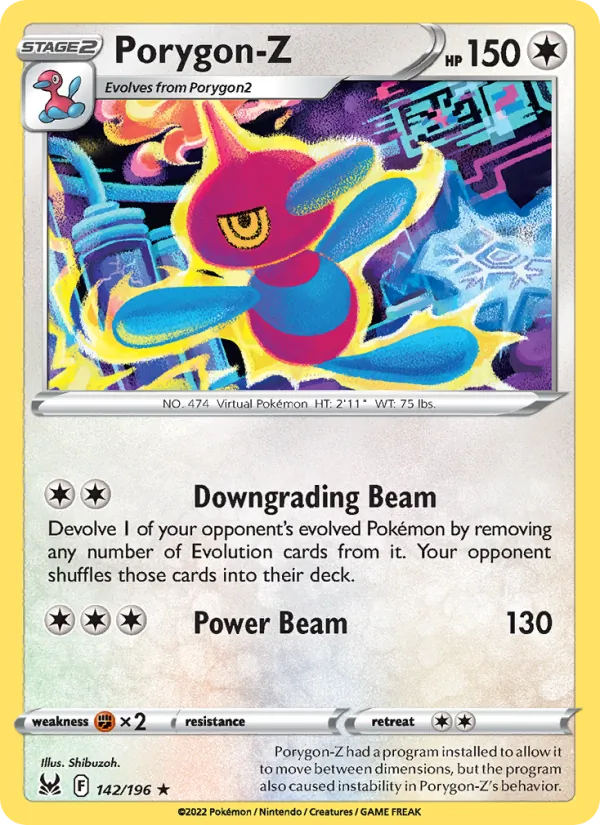 142-RH Porygon-Z – Lost Origin