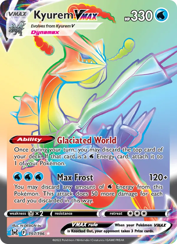 197 Kyurem VMAX – Lost Origin