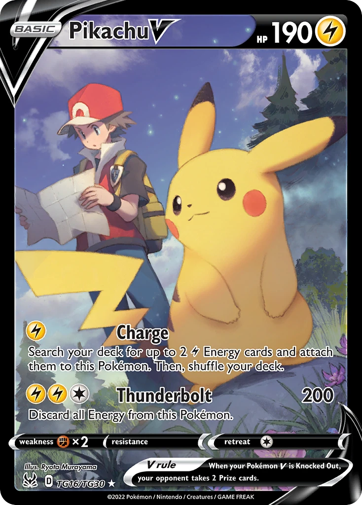 TG16 Pikachu V – Lost Origin