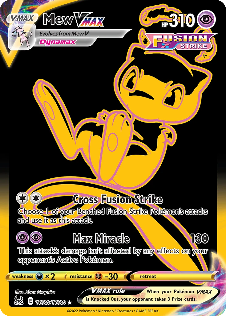 TG30 Mew VMAX – Lost Origin