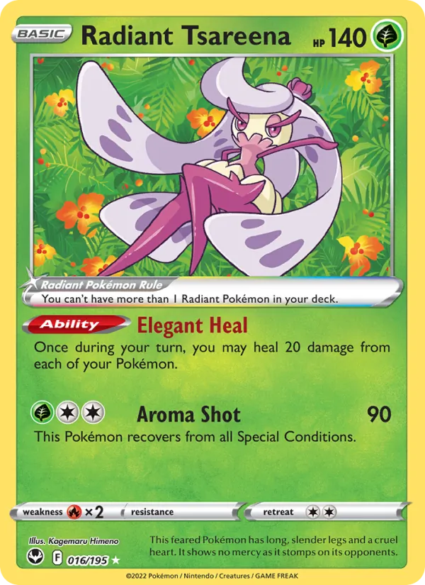 016 Radiant Tsareena – Silver Tempest