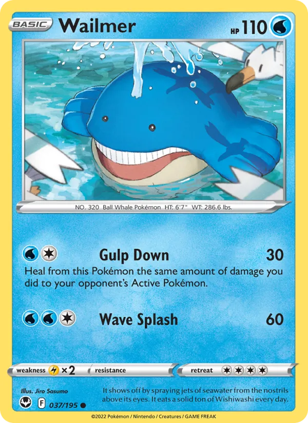 037 Wailmer – Silver Tempest