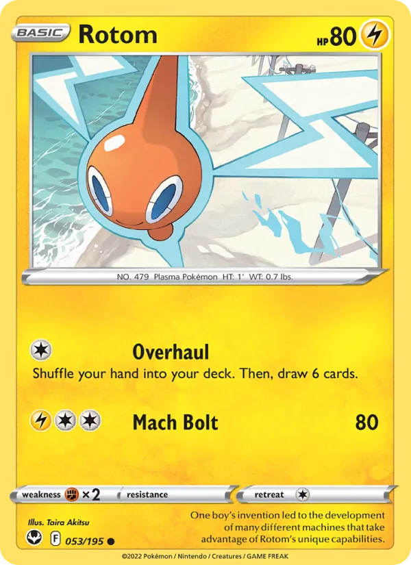 053 Rotom – Silver Tempest