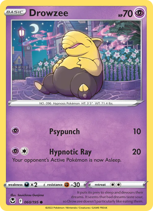 060 Drowzee – Silver Tempest