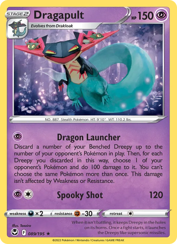 089 Dragapult – Silver Tempest