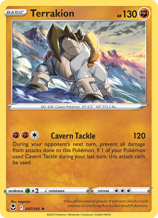 097 Terrakion – Silver Tempest