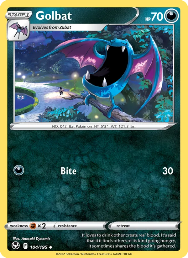 104 Golbat – Silver Tempest