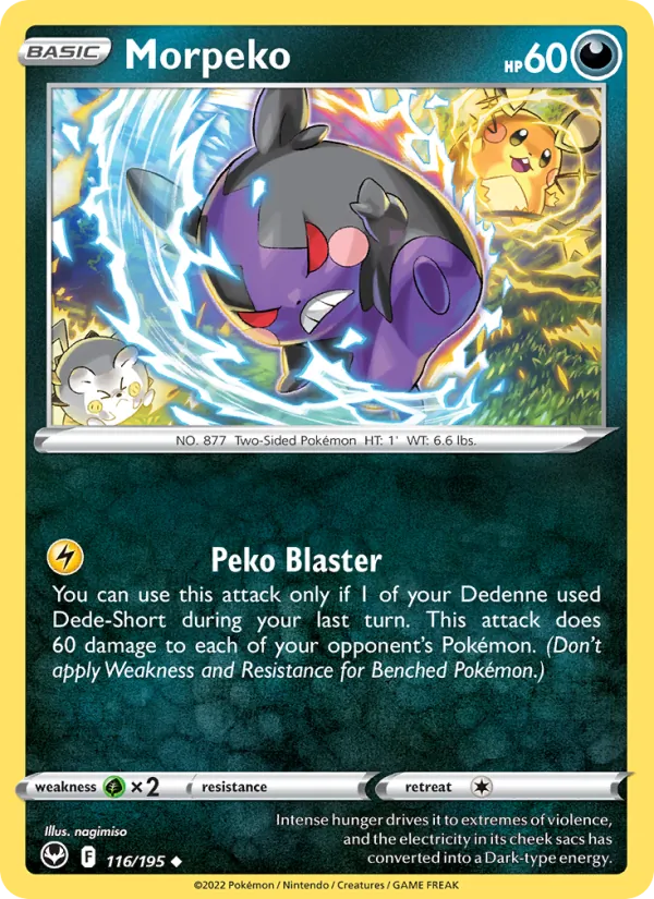 116 Morpeko – Silver Tempest