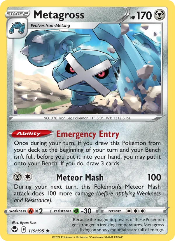 119 Metagross – Silver Tempest