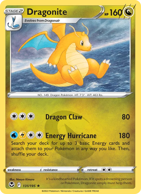 131 Dragonite – Silver Tempest