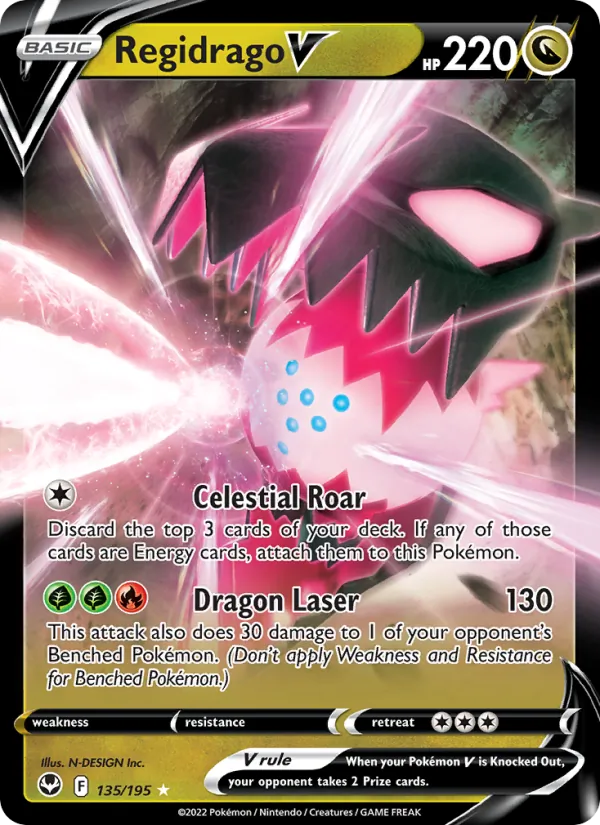 135 Regidrago V – Silver Tempest