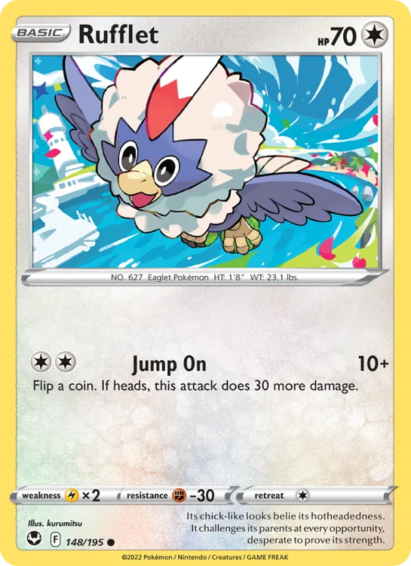 148 Rufflet – Silver Tempest