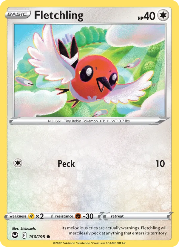 150 Fletchling – Silver Tempest