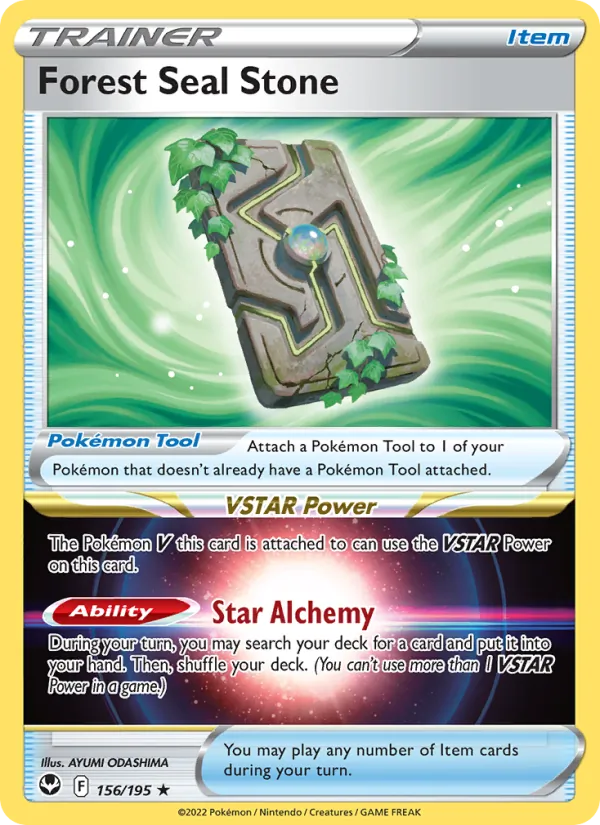 156 Forest Seal Stone – Silver Tempest