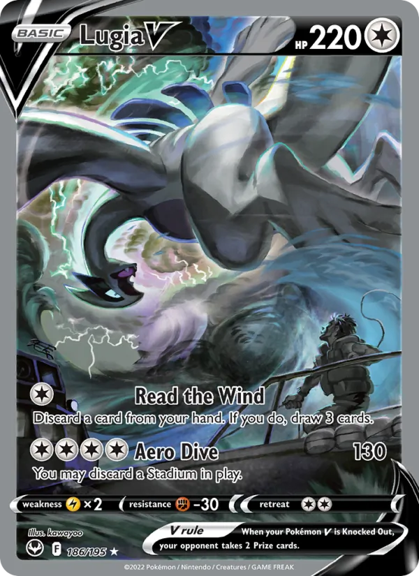 186 Lugia V – Silver Tempest