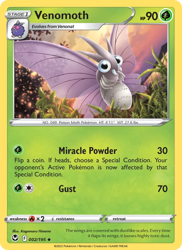 002-RH Venomoth – Silver Tempest
