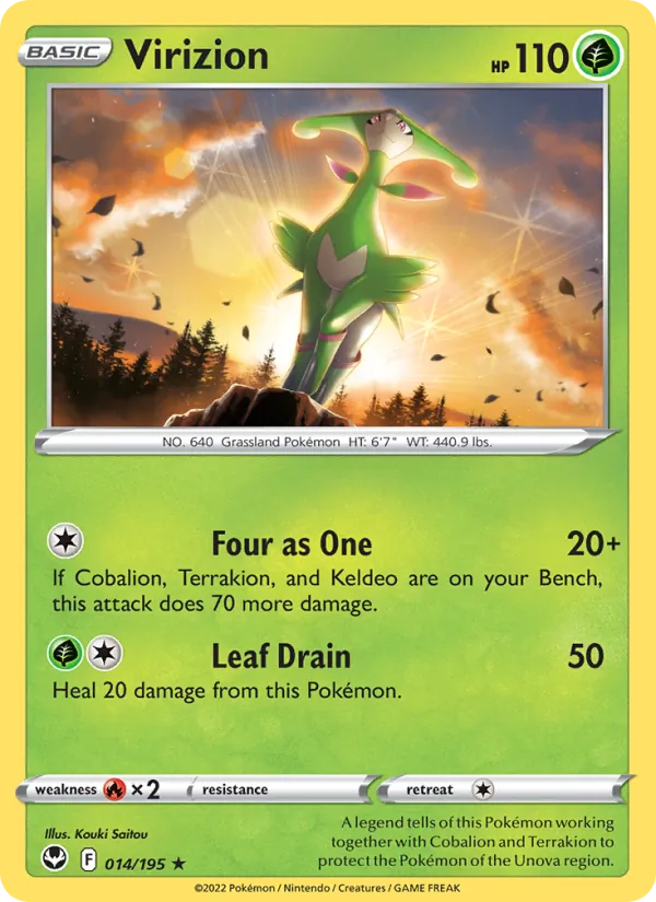 014-RH Virizion – Silver Tempest