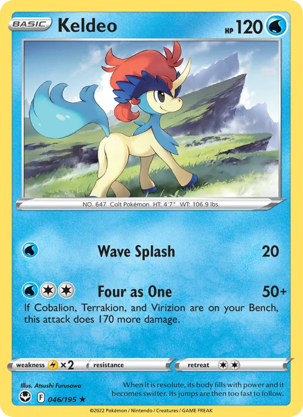 046-RH Keldeo – Silver Tempest