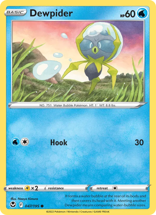 047-RH Dewpider – Silver Tempest