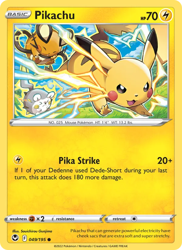 049-RH Pikachu – Silver Tempest