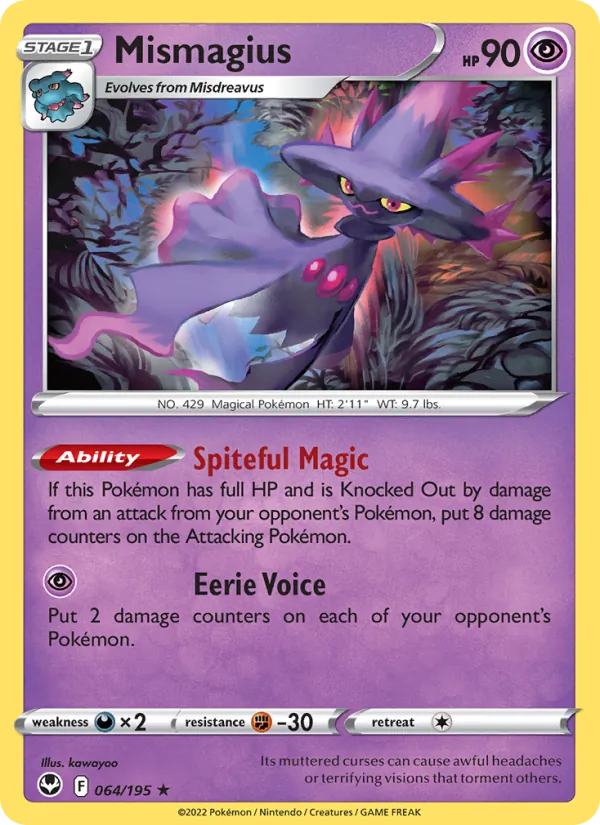 064-RH Mismagius – Silver Tempest