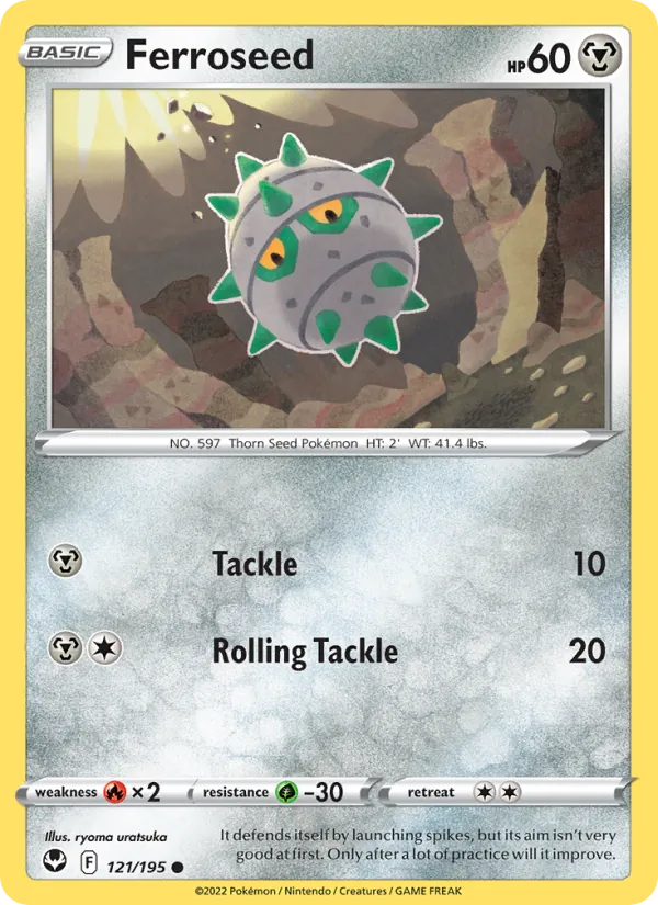 121-RH Ferroseed – Silver Tempest