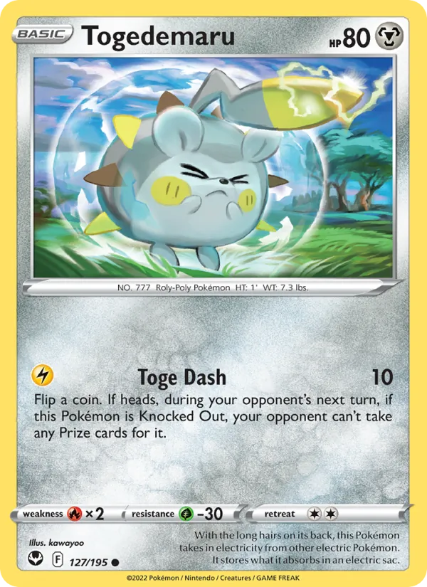 127-RH Togedemaru – Silver Tempest