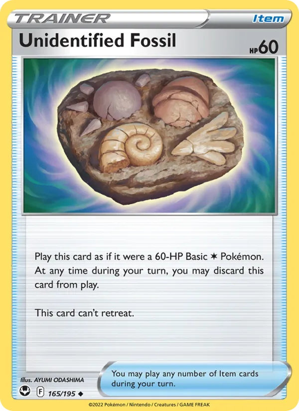 165-RH Unidentified Fossil – Silver Tempest