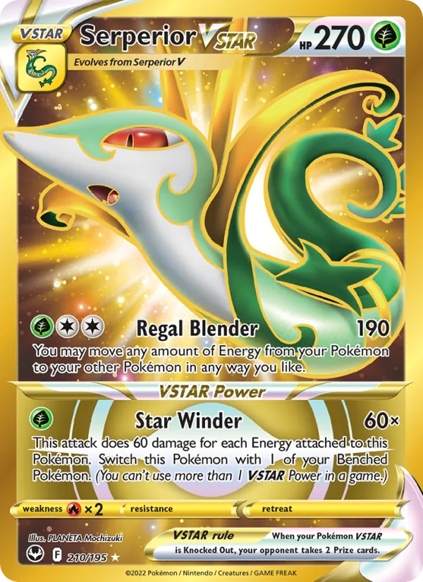 210 Serperior VSTAR – Silver Tempest